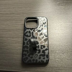 Loopy case - black cheetah print for iPhone 13 Pro
